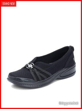 Bzees Niche Slip On Loafers Memory Foam Cushioned Walking Shoes